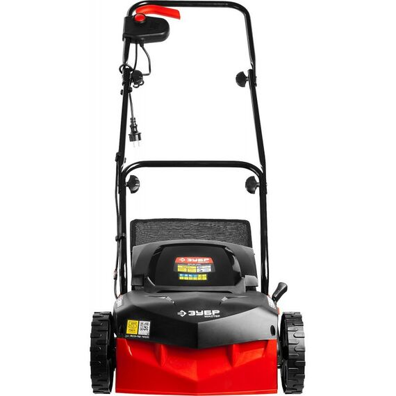 Газонокосилки: Аэратор-скарификатор электрический Зубр ЗСЭ-32-1000 2 в 1, ш/с 320 мм, высота аэрации -9:+13 мм, 1000 Вт фотографии