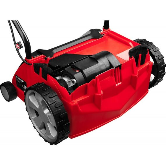 Газонокосилки: Аэратор-скарификатор электрический Зубр ЗСЭ-32-1000 2 в 1, ш/с 320 мм, высота аэрации -9:+13 мм, 1000 Вт фотографии