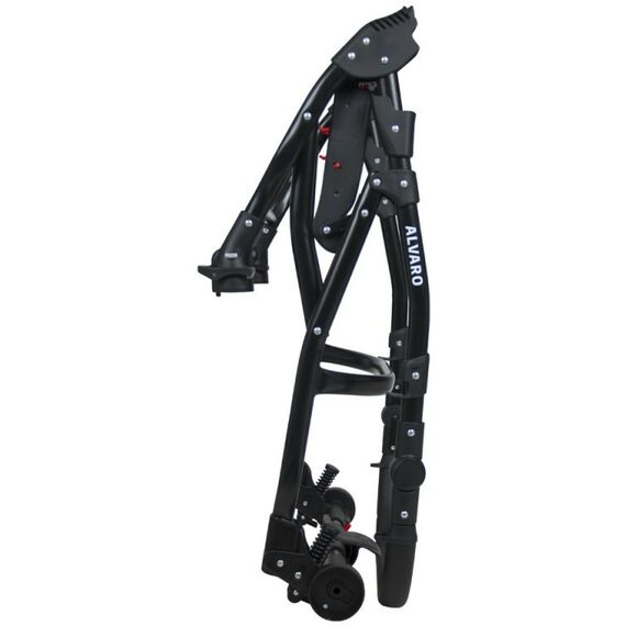 Коляски детские: Коляска 2в1 Alis ALVARO Al 03 т.серый+св.серый+розовая кожа фотографии