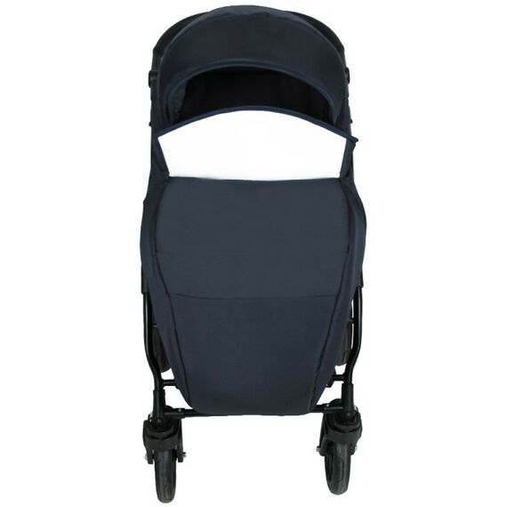 Коляски детские: Коляска 2в1 Alis ALVARO Al 07 т.синий+белая кожа фотографии