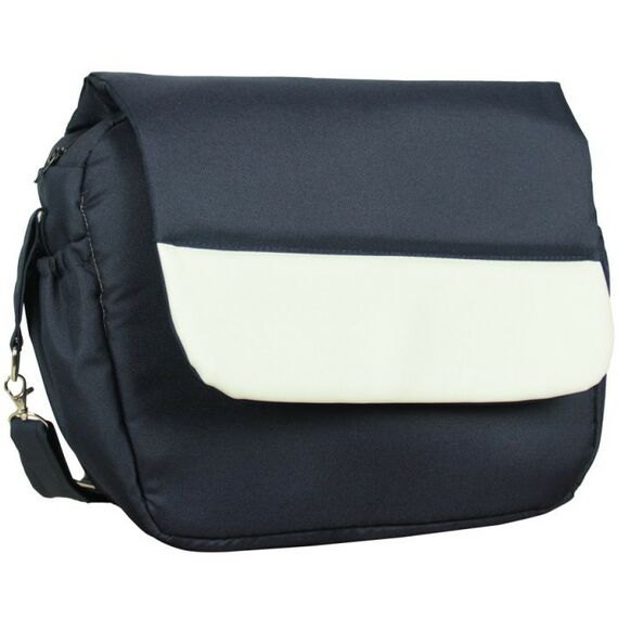 Коляски детские: Коляска 3в1 Alis ALVARO F Al 07 т.синий+белая кожа фотографии