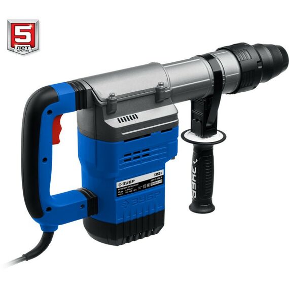 Перфораторы: Перфоратор Зубр Профессионал ЗПМ-45-1350 ЭВ 1350 Вт, 45 мм, SDS Max, серия фотографии