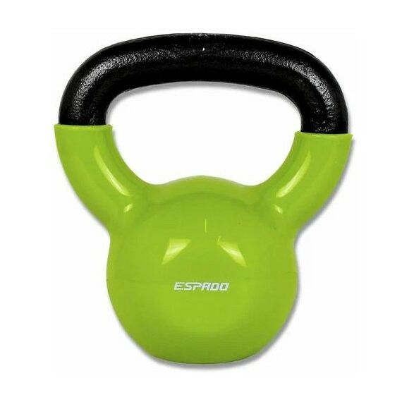Гири: Гиря виниловая Espado ES3220 8кг, зеленая фотографии