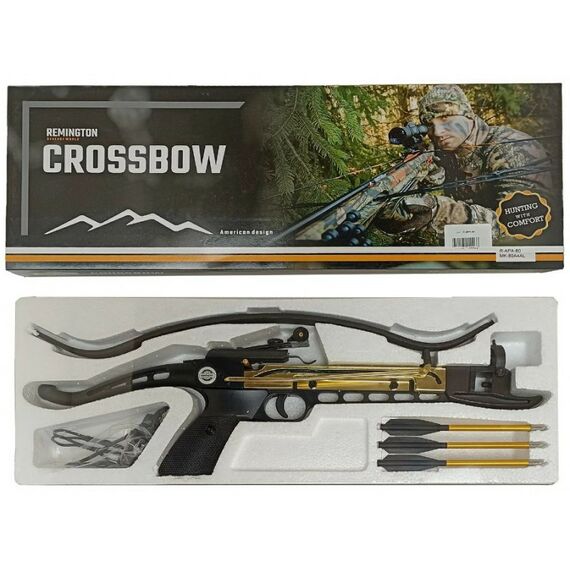 Луки и арбалеты: Арбалет-пистолет Remington Kite black алюминий фотографии