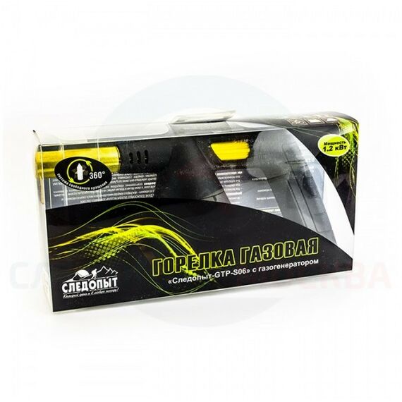 Лампы, горелки, плиты: Горелка портативная Следопыт GTP-S06 пьезо, резьбовая фотографии