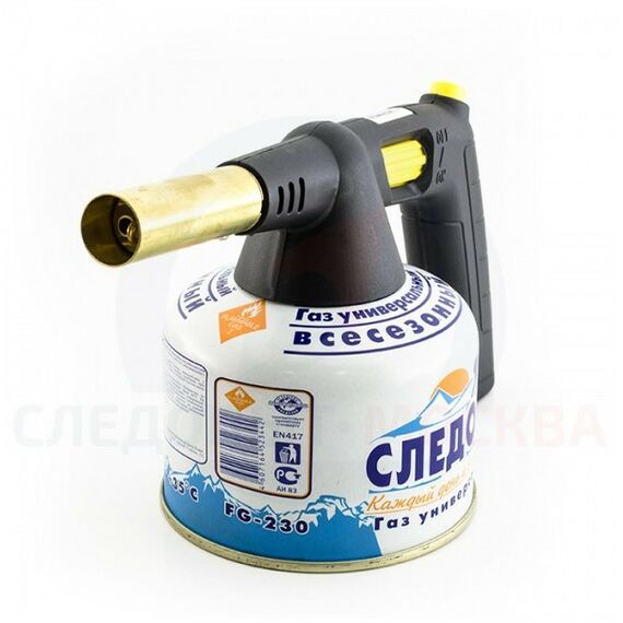 Лампы, горелки, плиты: Горелка портативная Следопыт GTP-S06 пьезо, резьбовая фотографии