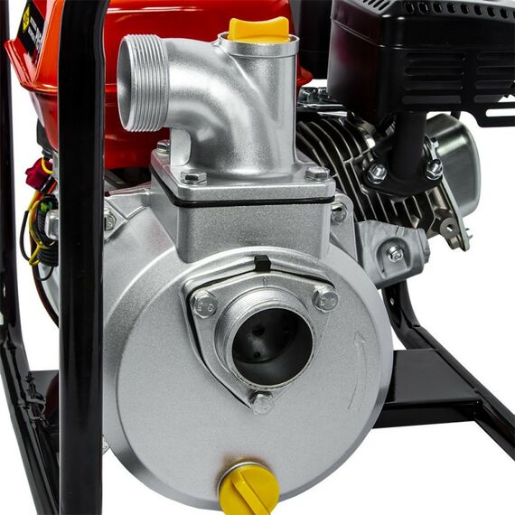 Мотопомпы: Мотопомпа бензиновая DDE PN51 d=50мм, 416 л/мин, 30м напор, 6м забор, 24кг фотографии