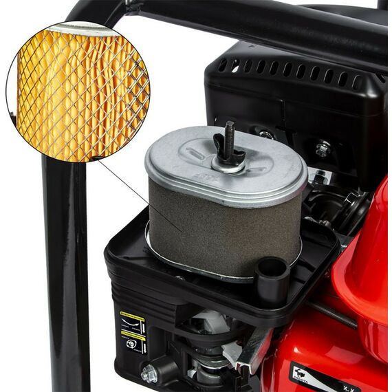 Мотопомпы: Мотопомпа бензиновая DDE PN51 d=50мм, 416 л/мин, 30м напор, 6м забор, 24кг фотографии