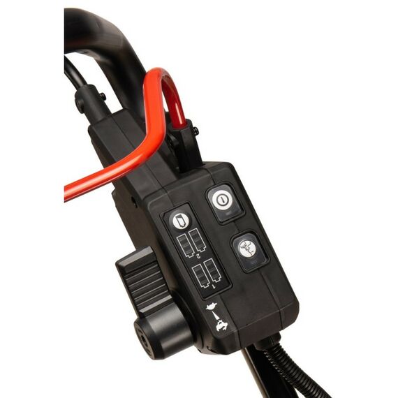 Газонокосилки: Газонокосилка аккумуляторная самоходная Makita DLM462 Li-ion 36В, B=46см, Н=20-100мм, 60л, 2х5Ач, 39кг фотографии