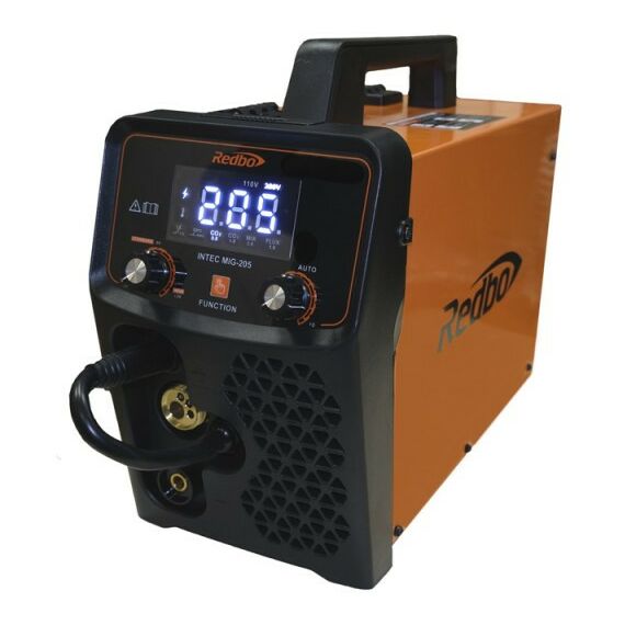 Сварочные аппараты: Полуавтомат сварочный инверторный REDBO INTEC MIG-205 MIG/MAG/TIG 50-200 А, ММА 20-200А, 0.8-1.0мм, 12кг [213525121901] фотографии