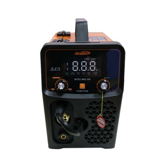 Сварочные аппараты: Полуавтомат сварочный инверторный REDBO INTEC MIG-205 MIG/MAG/TIG 50-200 А, ММА 20-200А, 0.8-1.0мм, 12кг [213525121901] фотографии