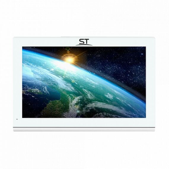 Домофоны: Домофон ST ST-M204/7 (TS/SD/IPS) белый 7" IPS LCD, цветной, 1024*600, CVBS/TVI/CVI/AHD(720Р/1080P), интерком, автоответчик фотографии