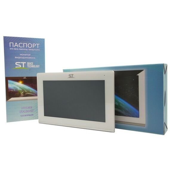 Домофоны: Домофон ST ST-M204/7 (TS/SD/IPS) серый 7" IPS LCD, цветной, 1024*600, CVBS/TVI/CVI/AHD(720Р/1080P), интерком, автоответчик фотографии