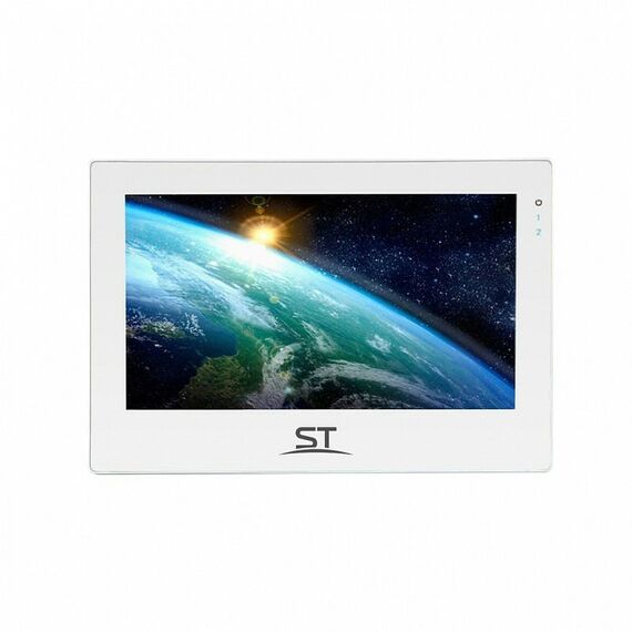 Домофоны: Домофон ST ST-M205/7 (TS/SD/IPS) белый 7" IPS LCD, цветной, 1024*600, CVBS/TVI/CVI/AHD(720Р/1080P), интерком, автоответчик фотографии