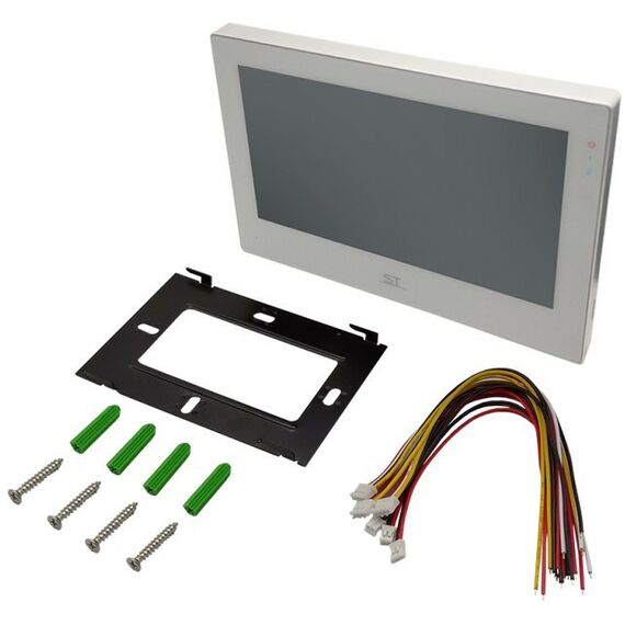 Домофоны: Домофон ST ST-M205/7 (TS/SD/IPS) белый 7" IPS LCD, цветной, 1024*600, CVBS/TVI/CVI/AHD(720Р/1080P), интерком, автоответчик фотографии