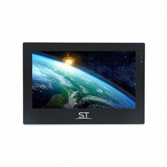 Домофоны: Домофон ST ST-M205/7 (TS/SD/IPS) черный 7" IPS LCD, цветной, 1024*600, CVBS/TVI/CVI/AHD(720Р/1080P), интерком, автоответчик фотографии