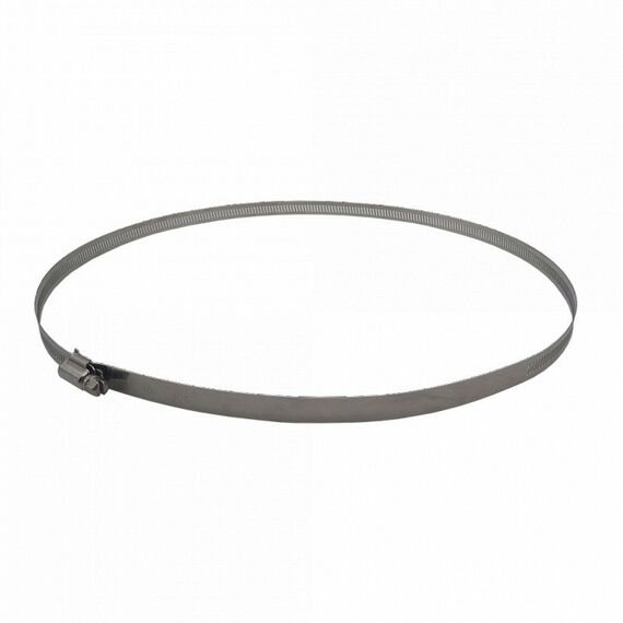 Хомуты металлические: Хомут металлический ST ST-MC300 нержавеющая сталь, длина 965 мм, ширина 12 мм, толщина 0.6 мм, диаметр 300мм фотографии