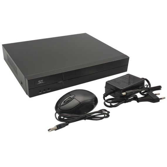 Видеорегистраторы: Видеорегистратор ST ST-NVR-S16051 CITY цифровой, режим работы: 16 каналов до 5Mp, детектор движения, 1 SATA3 (3.5") 10Тб, 12 В / <10W фотографии