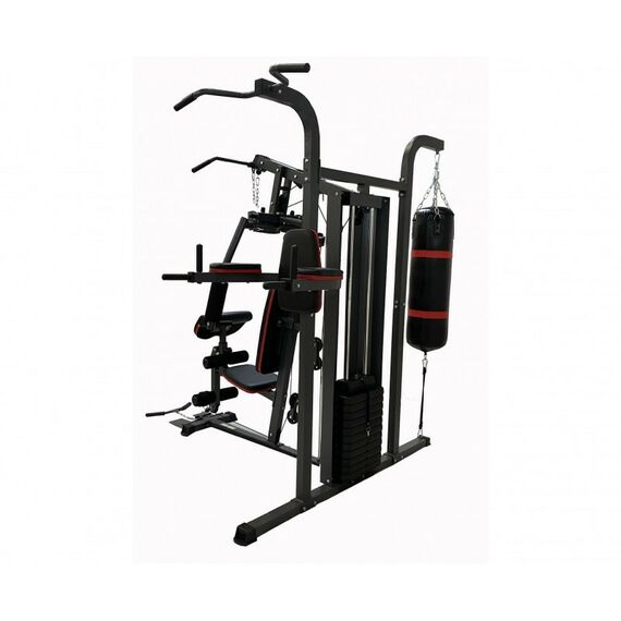 Грузоблочные силовые тренажеры: Силовой комплекс DFC D7006 3 короба + 2 груза фотографии