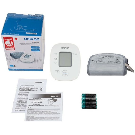 Диагностические приборы: Тонометр Omron M1 Basic фотографии