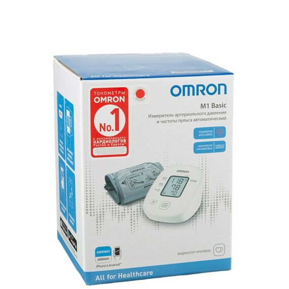 Диагностические приборы: Тонометр Omron M1 Basic фотографии