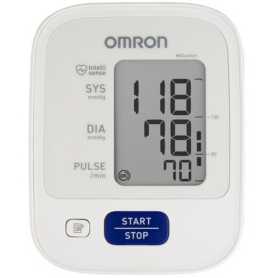 Диагностические приборы: Тонометр Omron M2 Comfort с адаптером фотографии