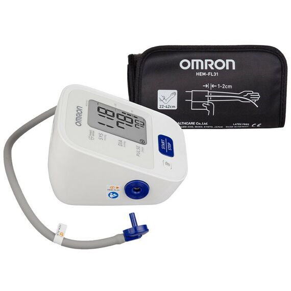 Диагностические приборы: Тонометр Omron M2 Comfort с адаптером фотографии