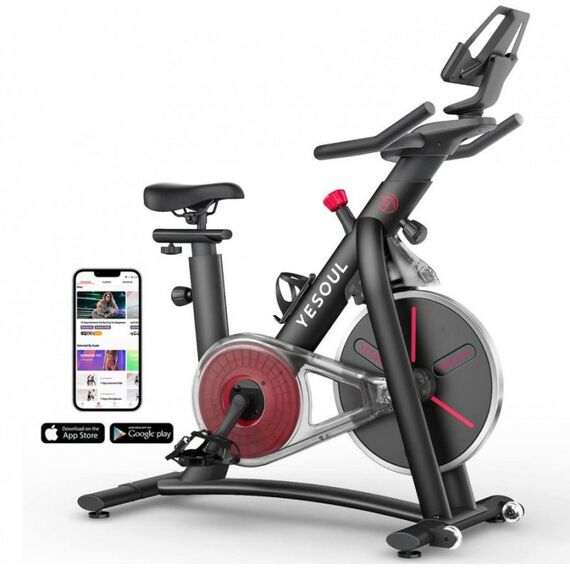 Велотренажеры: Велотренажер Yesoul BS3-B черный фотографии