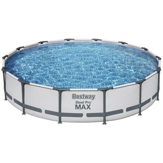 Бассейны: Бассейн каркасный Bestway Steel Pro MAX 427 х 84 см фильтр-насос [56595] фотографии