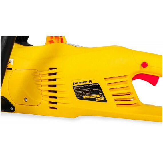 Цепные пилы: Электропила Champion 522N-18 2.2кВт, 18"(45см)х3/8х050"(1.3мм), 62зв, 5.6кг фотографии