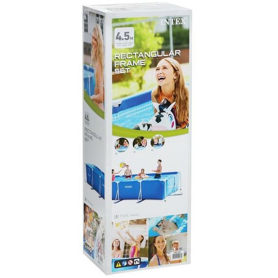 Бассейны: Бассейн Intex RECTANGULAR FRAME SET 450*220*84 см [28273NP] фотографии