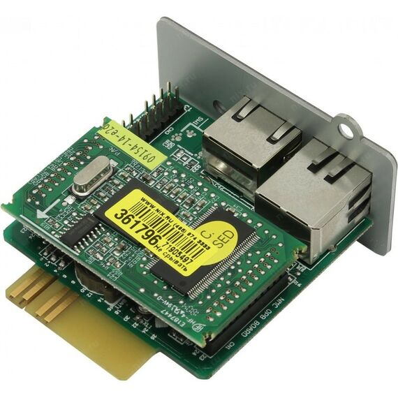 Источники бесперебойного питания: Карта управления и мониторинга Ippon NMC SNMP II card фотографии
