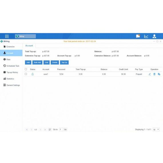 Мини АТС: Приложение Yeastar Billing для IP-АТС Yeastar фотографии