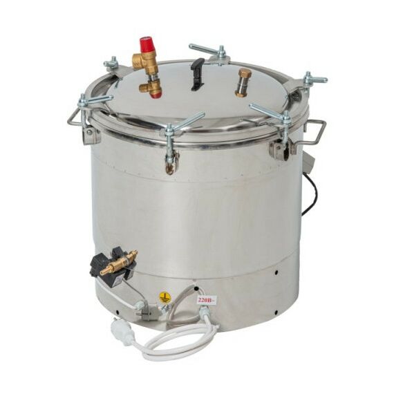 Автоклавы:  Автоматический автоклав "Консерватор" 46 л с ЭБУ с фальшдном фотографии