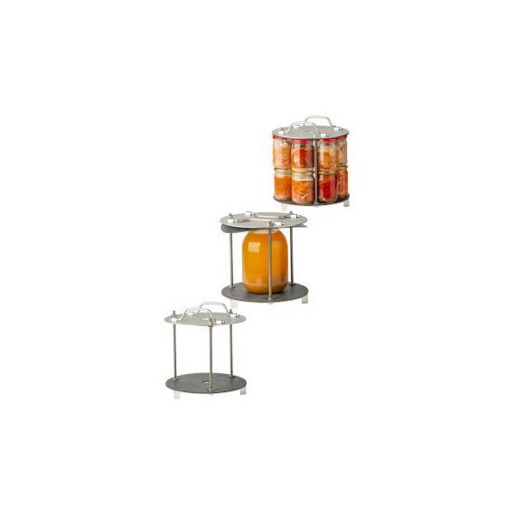 Автоклавы:  Газовый автоклав "Походный" 22 л с защитной юбкой и направляющей для горелки фотографии