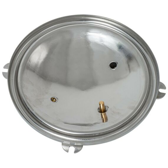 Автоклавы:  Газовый домашний автоклав "Малыш Газ Нерж" 22 л с фальшдном фотографии