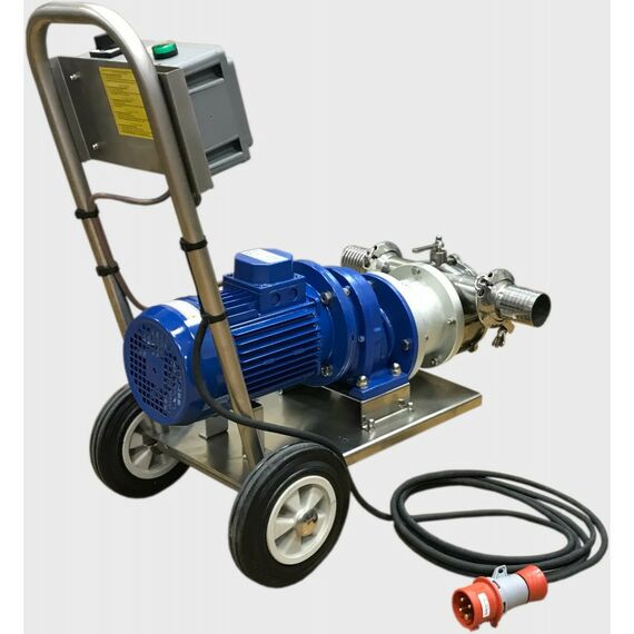 Насосы пищевые:  Импеллерный мезгонасос Z180 для вязких жидкостей с реверсом фотографии