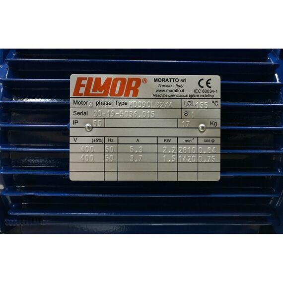 Насосы пищевые:  Импеллерный мезгонасос Z180 для вязких жидкостей с реверсом фотографии