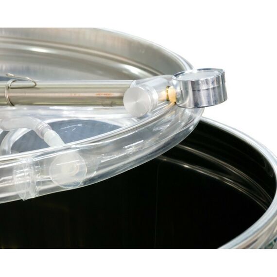 Емкости из нержавеющей стали:  Ёмкость (бочка) для хранения и брожения 750 л фотографии