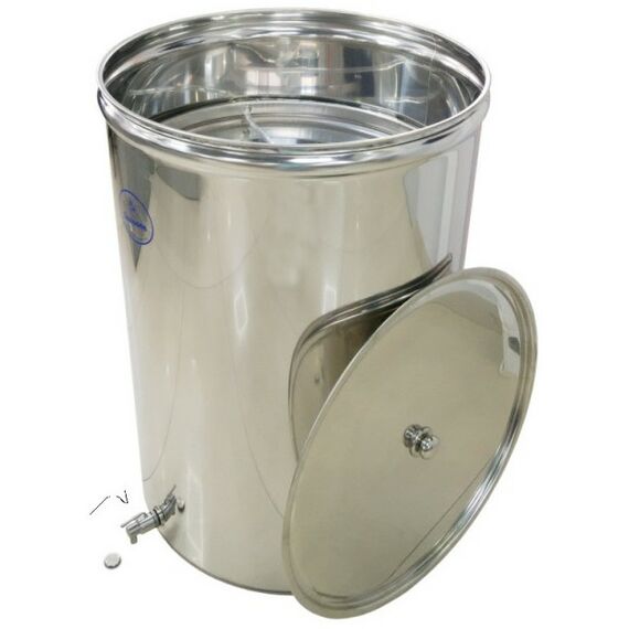 Емкости из нержавеющей стали:  Ёмкость (бочка) для хранения и брожения 750 л фотографии