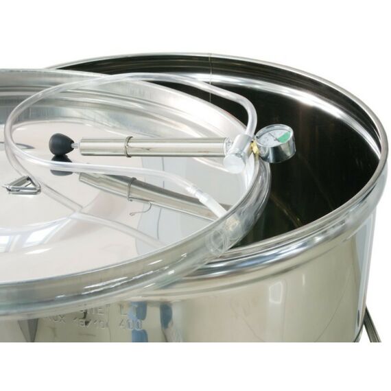 Емкости из нержавеющей стали:  Ёмкость (бочка) для хранения и брожения 750 л фотографии