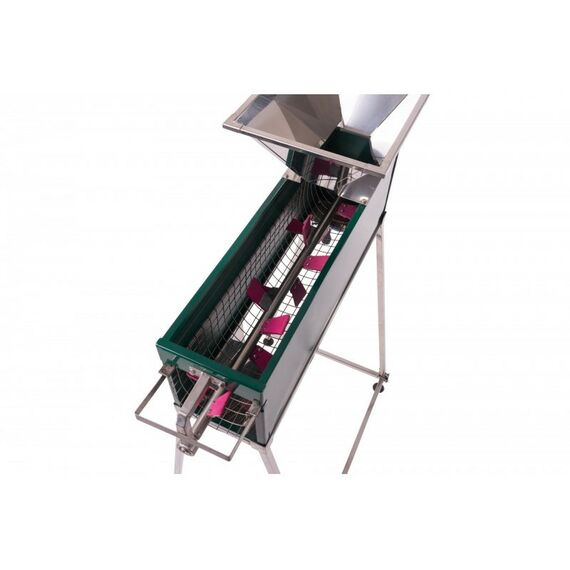 Дробилки и мялки:  Комбайн с гребнеотделителем для сортировки некондиционной ягоды фотографии