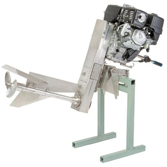 Моторы лодочные:  Лиман, прямая ременная передача, двигатель Lifan, 9 л.с., расход 2 л/ч фотографии