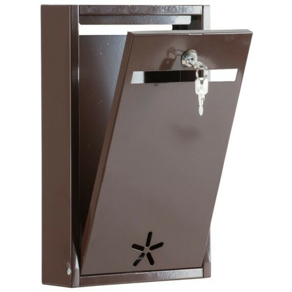 Почтовые ящики:  Почтовый ящик Эконом коричневый фотографии