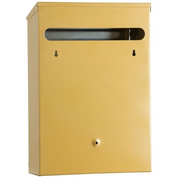 Почтовые ящики:  Почтовый ящик Элит дизайнерский золотой с лазерной гравировкой фотографии