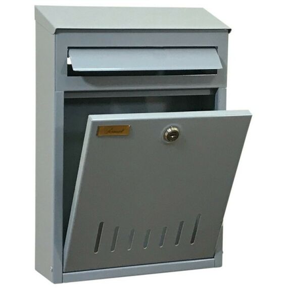 Почтовые ящики:  Почтовый ящик Элит серый фотографии