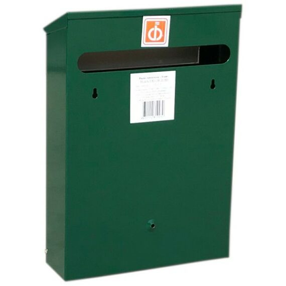 Почтовые ящики:  Почтовый ящик Элит зеленый-молочный фотографии