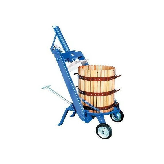 Прессы для отжима:  Пресс гидравлический TICO 40 69 л корзина из дерева фотографии