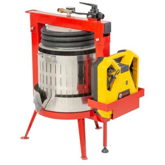 Прессы для отжима:  Пресс пневматический "Муромец БП" 50 л корзина из нерж.стали фотографии