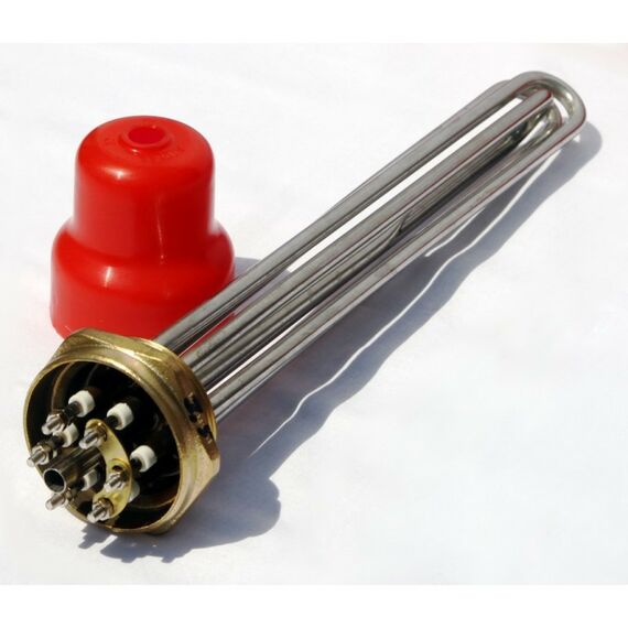 Комплектующие для автоклавов:  ТЭН 7,5 кВт для автоклава "Фермер" 125 л фотографии